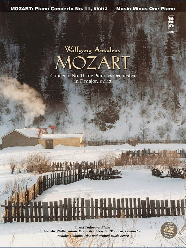 MOZART - PIANO CONCERTO NO 11 K 413 BK/CD
