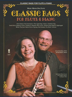 CLASSIC RAGS FOR FLUTE/PIANO BK/CD