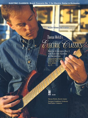 BRUCH - CONCERTO NO 1 ELECTRIC GUITAR BK/CD