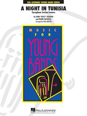 A NIGHT IN TUNISIA SAX SECTION FEATURE CB3 SC/PTS