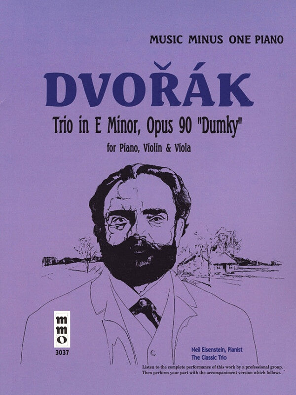 DVORAK - PIANO TRIO OP 90 DUMKY PIANO BK/CD