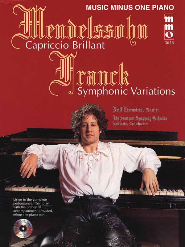 CAPRICCIO BRILLIANT & VARIATIONS SYMPHONIQUES PIANO BK/CD