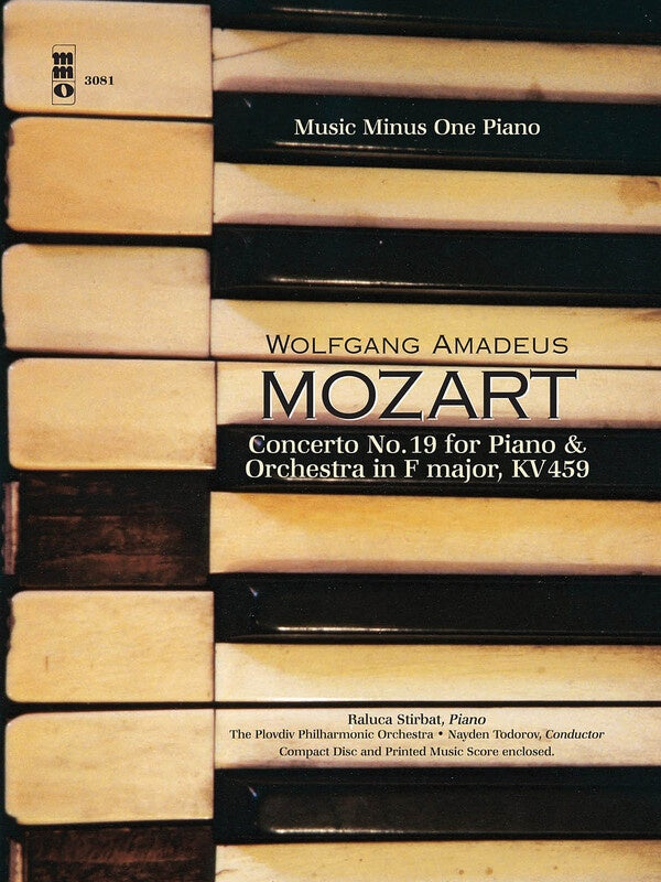 MOZART - PIANO CONCERTO NO 19 K 459 BK/2CD