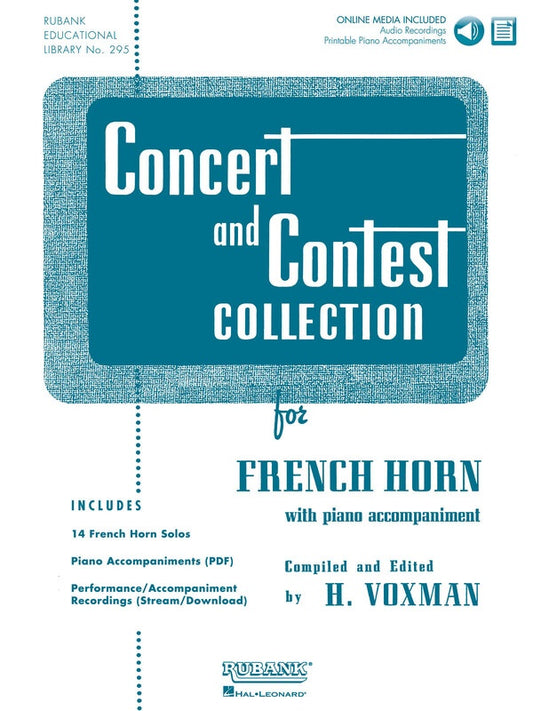 CONCERT AND CONTEST COLLECTION F HORN BK/OLM