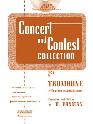 CONCERT AND CONTEST TROMBONE CD ONLY