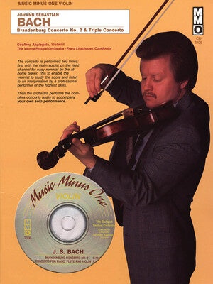 BRANDENBURG CONCERTO NO 2 & TRIPLE CONC BWV 1044 BK/CD