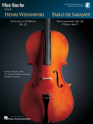 CONCERTO 2 D MIN OP 22 & ZIGEUNERWEISEN VIOLIN BK/CD