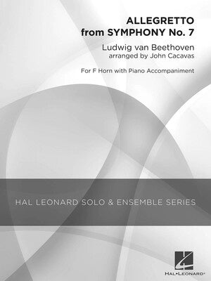 ALLEGRETTO FROM SYMPHONY NO 7 HORN/PIANO