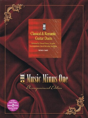 CLASSICAL & ROMANTIC GUITAR DUETS BK/CD