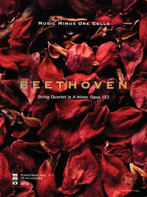 BEETHOVEN - STRING QUARTET OP 132 CELLO BK/2CD