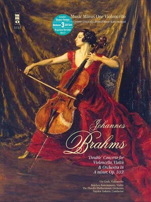 BRAHMS - DOUBLE CONCERTO OP 102 CELLO BK/CD