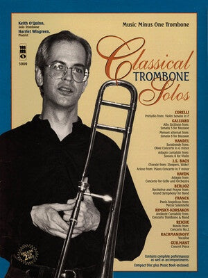 CLASSICAL TROMBONE SOLOS BK/2CD