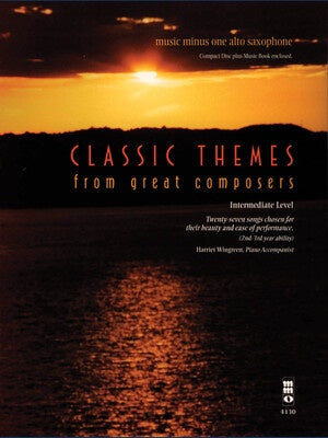 CLASSIC THEMES GREAT COMPOSERS ALTO SAX BK/CD