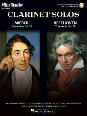 CONCERTINO OP 26 BEETHOVEN TRIO OP 11 CLARINET BK/CD