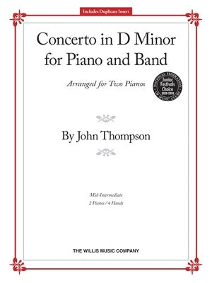 CONCERTO IN D MINOR 2P4H