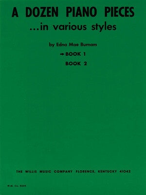 A DOZEN PIANO PIECES BK 1