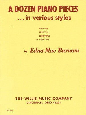 A DOZEN PIANO PIECES BK 4