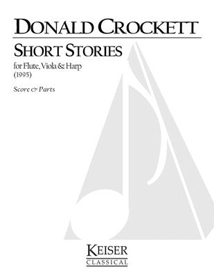 CROCKETT - SHORT STORIES FOR FLUTE/VIOLA/HARP SC/PTS (POD)