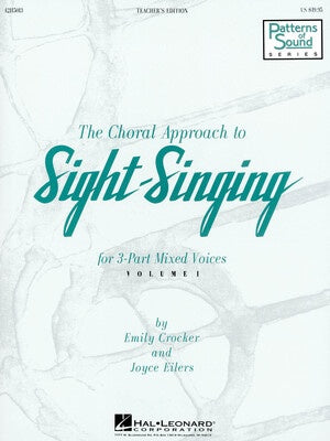 CHORAL APPROACH TO SIGHT SINGING V1 TEACHER ED