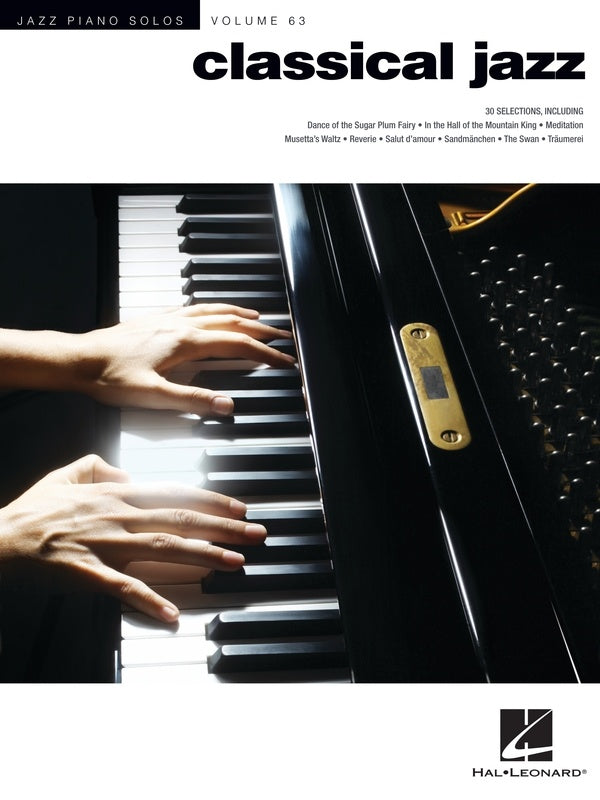CLASSICAL JAZZ JAZZ PIANO SOLOS V63 JPS