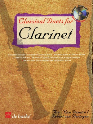 CLASSICAL DUETS FOR CLARINET BK/CD