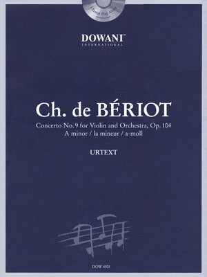 CONCERTO IN A MIN VLN/PNO OP 104 NO 9 BK/CD