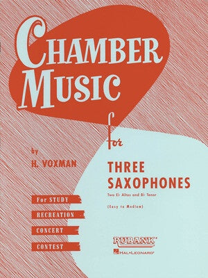 CHAMBER MUSIC 3 SAX