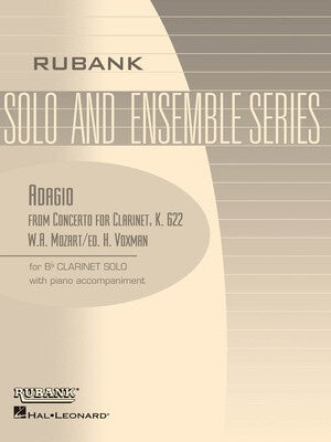 ADAGIO FROM CONCERTO K 622 CLA/PNO ARR VOXMAN