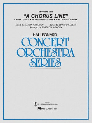 CHORUS LINE SELECTIONS FO3-4 SC/PTS (POD)
