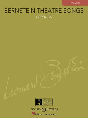 BERNSTEIN THEATRE SONGS HIGH VOICE