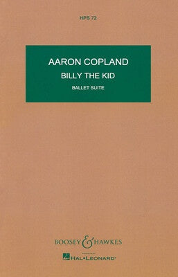 COPLAND - BILLY THE KID STUDY SCORE