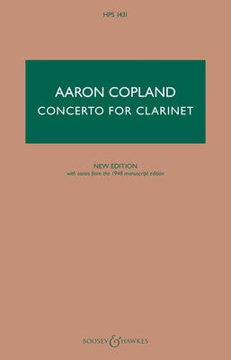 CLARINET CONCERTO STUDY SCORE HPS 831
