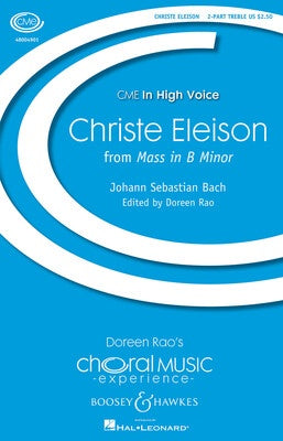 CHRSTE ELEISON FROM MASS B MINOR 2 PART TREBLE/PIANO (POD)