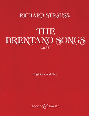 BRENTANO SONGS OP 68 HIGH VOICE