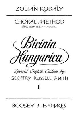 BICINIA HUNGARICA V2 40 PROGRESSIVE 2PT SONGS