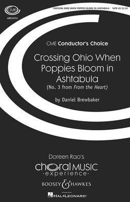 CROSSING OHIO WHEN POPPIES BLOOM SATB