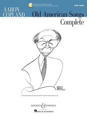 COPLAND - OLD AMERICAN SONGS COMPLETE LOW VOICE BK/OLA