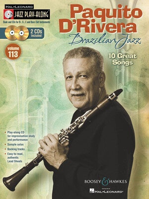 BRAZILIAN JAZZ PLAY ALONG BK/CD V113