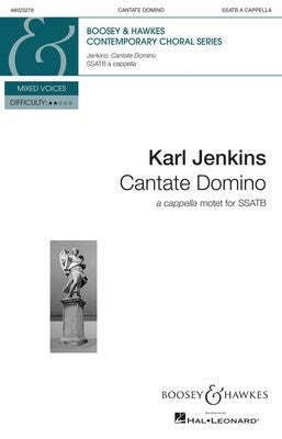 CANTATE DOMINO FROM ADIEMUS SSATB A CAPPELLA