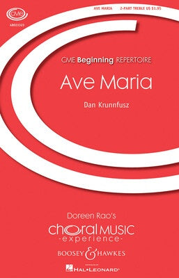 AVE MARIA 2 PART TREBLE