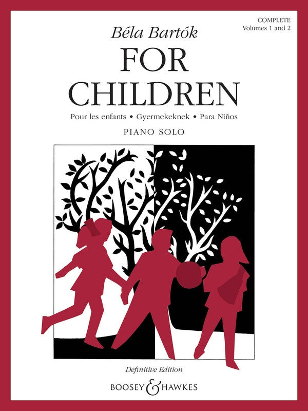 BARTOK - FOR CHILDREN COMPLETE FOR PIANO