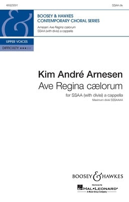 AVE REGINA CAELORUM SSAA DIVISI A CAPPELLA