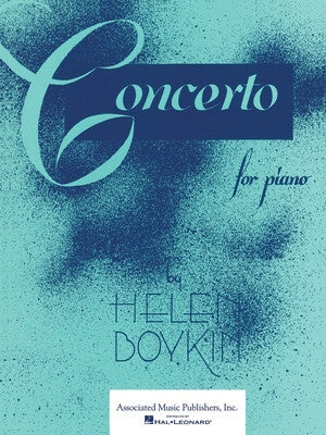 BOYKIN - CONCERTO IN F FOR PIANO 2P 4H