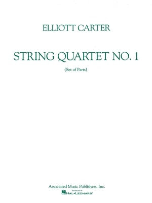 CARTER - STRING QUARTET NO 1 SET OF PARTS