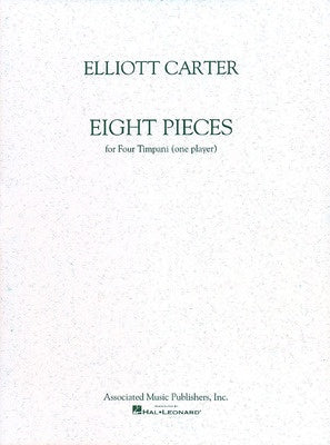 CARTER - 8 PIECES FOR 4 TIMPANI
