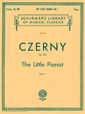 CZERNY - THE LITTLE PIANIST OP 823 BK 1