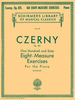 CZERNY - 160 EXERCISES OP 821 FOR PIANO