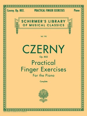 CZERNY - PRACTICAL FINGER EXERCISES OP 802 COMPLETE