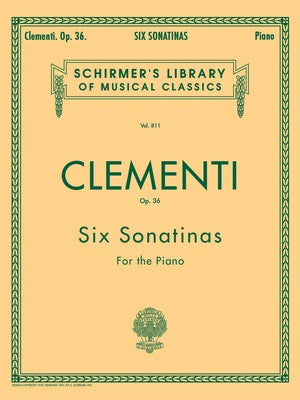 CLEMENTI - 6 SONATINAS OP 36 PIANO