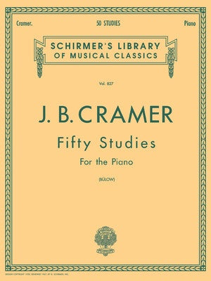 CRAMER - 50 STUDIES FOR PIANO